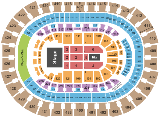 Tso Seating Chart