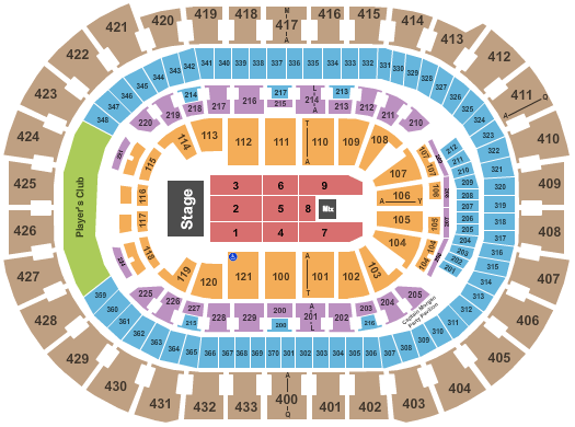 Capital One Arena Trans-Siberian Orchestra Seating Chart